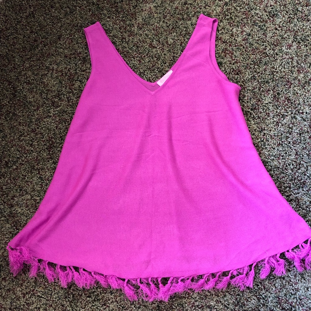 Lilly Pulitzer Sleeveless Knit Swing Top -Med.